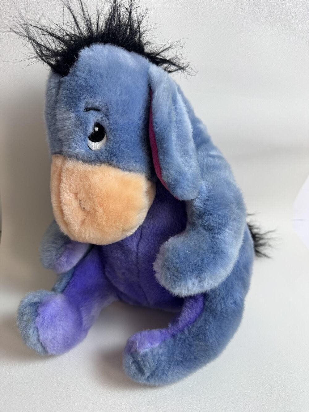 Disney Store Eeyore Plush Blue Donkey Stuffed Animal Small Winnie Pooh Toy